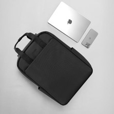 Fırsat Mağazam MCE-1521 Eco Çevre Dostu Laptop Sırt Çantası 15.6 Inç,ykk Fermuarlı Bilgisayar Sırt Çantası, Kadın ve Erkek Günlük Çanta, Okul ve Iş Çantası, Siyah