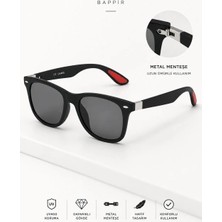 Bappir BP3019 Unisex Kırmızı Detay Güneş Gözlüğü