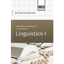 Eğitim Yayınevi International Research In The Field Of Linguistics - 1