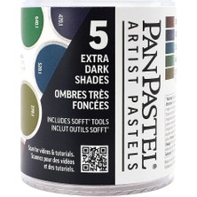 Panpastel Artist Pastel Boya 5 Extra Dark Shades Set