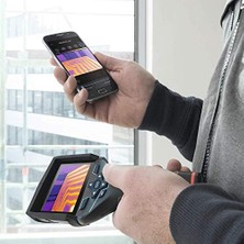 Fırsat Mağazam Professional Gtc 400 C Termal Kamera (12 Volt, 1 x 2.0 Ah Akü, Şarj Cihazı, Ölçüm Aralığı: -10 °c ile +400 °c Arası; L-Boxx Çanta)