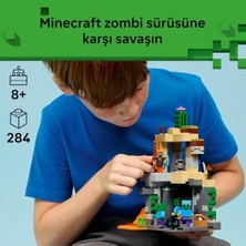 Fırsat Mağazam Minecraft Zombi Zindanı 21587-8 Yaş ve Üzeri Çocuklar Için Wasteland Gezgini Minifigürü ve 3 Zombi Figürü Içeren Yaratıcı Koleksiyonluk Oyuncak Yapım Seti, Oyuncu Hediyesi Fikri (284 Parça)