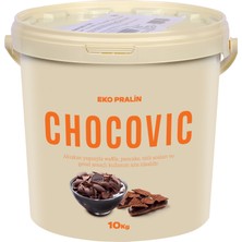 Chocovic Eko Pralin Fındık Aromalı Sürülebilir Çikolata 10 kg