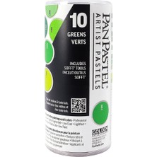 Panpastel Artist Pastel Boya 10 Greens Set
