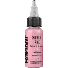 Valor Sprinkle Pink Radiant Dövme Boyası 30ML – Pastel Pembe Profesyonel Tattoo Ink