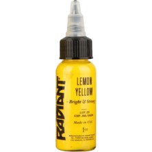 Valor Lemon Yellow Radiant Dövme Boyası 30ML – Canlı Limon Sarısı Profesyonel Tattoo Ink