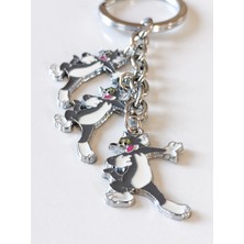 Moncuk Design Miki Mouse Figürlü Metal Anahtarlık