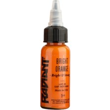 Valor Bright Orange Radiant Dövme Boyası 30ML – Parlak Turuncu Profesyonel Tattoo Ink