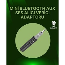 TeknoKapsül Bluetooth 4.1 Ses Alıcısı | 3.5mm Girişli Hoparlör &amp; Kulaklıklar Için Kablosuz Dönüştürücü