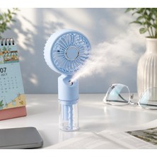 Tepex Premium Kalite Mini Klima Sarjlı Vantilatör Serinletici LED Sarj Göstergeli El Fanı Vantilatörü Kliması