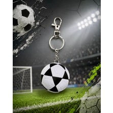 Dinç Spor Futbol Topu Anahtarlık – Spor Temalı Mini Futbol Anahtarlığı