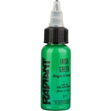 Valor Irish Green Radiant Dövme Boyası 30ML – Canlı Irlanda Yeşili Profesyonel Tattoo Ink
