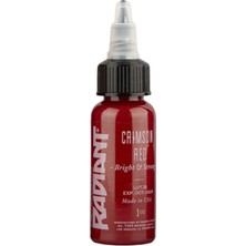 Valor Crimson Red Radiant Dövme Boyası 30ML – Yoğun Koyu Kırmızı Profesyonel Tattoo Ink
