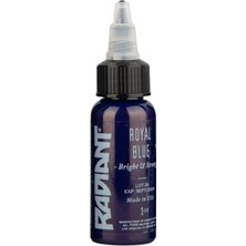 Valor Royal Blue Radiant Dövme Boyası 30ML – Yoğun Kraliyet Mavisi Profesyonel Tattoo Ink
