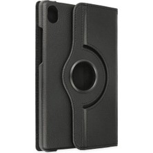 TeknoKapsül Tab M8 Kılıf 360 Tablet Deri Kılıf - Siyah