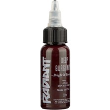 Valor Deep Burgundy Radiant Dövme Boyası 30ML – Yoğun Bordo Profesyonel Tattoo Ink