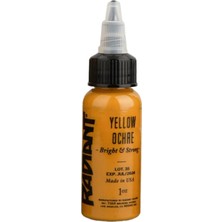 Valor Yellow Ochre Radiant Dövme Boyası 30ML – Doğal Hardal Sarısı Profesyonel Tattoo Ink