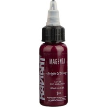 Valor Magenta Radiant Dövme Boyası 30ML – Canlı Bordo Profesyonel Tattoo Ink