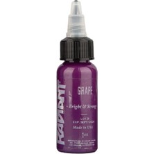 Valor Grape Radiant Dövme Boyası 30ML – Yoğun Üzüm Moru Profesyonel Tattoo Ink