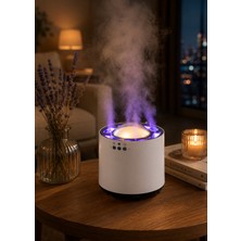 Tepex Premium Kalite Rgb Modlu Nemlendirici ve Hava Makinesi 800 ml Kapasiteli Lüks Nemlendirici