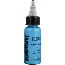 Valor Celestial Radiant Dövme Boyası 30ML – Derin Gece Mavisi Profesyonel Tattoo Ink