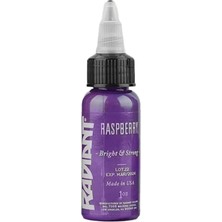Valor Raspberry Radiant Dövme Boyası 30ML – Ahududu Kırmızısı Profesyonel Tattoo Ink