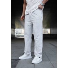 Comstar Erkek Yazı Baskılı Beli Lastikli Jogger A.gri Eşofman Altı