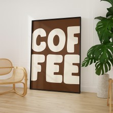 Nt Handmade Mc Home Art Çerçeveli Uv Baskı Coffee Duvar Tablosu – Modern & Şık Kahve Köşesi Duvar Dekoru