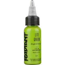 Valor Lite Green Radiant Dövme Boyası 30ML – Açık Yeşil Profesyonel Tattoo Ink