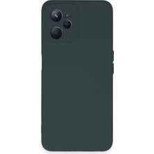TeknoKapsül C35 Kılıf Nano Içi Kadife Silikon - Koyu Yeşil