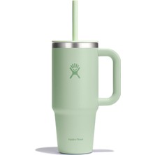 Hydro Flask All Around Travel Tumbler Pipetli Termos 710 ml (24 Oz) - Aloe Yeşil
