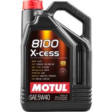 Motul 8100 X-Cess 5W-40 5 Lt (10.2025)