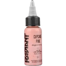 Valor Cupcake Pink Radiant Dövme Boyası 30ML – Pastel Pembe Profesyonel Tattoo Ink