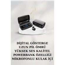 TeknoKapsül Dijital Göstergeli Bluetooth Kulaklık Kablosuz Tws Stereo Bluetooth 5.0