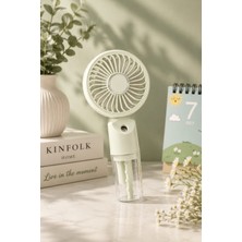 Tepex Premium Kalite Mini Klima Sarjlı Vantilatör Serinletici LED Sarj Göstergeli El Fanı Vantilatörü Kliması