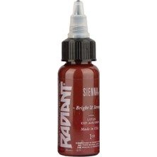 Valor Sienna Radiant Dövme Boyası 30ML – Sıcak Toprak Tonu Profesyonel Tattoo Ink