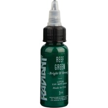 Valor Reef Green Radiant Dövme Boyası 30ML – Yoğun Mercan Yeşili Profesyonel Tattoo Ink