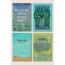 Hayy Kitap Hayati Sır 4 Lü Set / Allah'ın Ipine Aşkla Sarıl-Ey Aşk! Ey En Sevdiğim!-Cennet-Seyyah