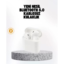 TeknoKapsül Hızlı Şarj Destekli 2. Nesil Bluetooth 5.0 Ergonomik Kulaklık