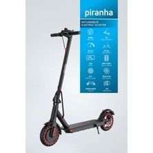 Piranha  5010 500W Elektrikli Scooter | 36V 7.8AH Pil | LED Aydınlatma | LCD Ekran | Uygulama Destekli | Katlanabilir