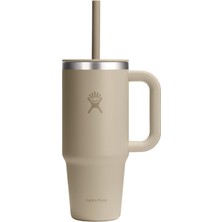 Hydro Flask All Around Travel Tumbler Pipetli Termos 710 ml (24 Oz) -  Oat Bej