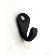 TeknoKapsül Antika Tarz Dekoratif Pirinç Tekli Mini Askı - 27X11 Mm, Oksit