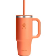 Hydro Flask All Around Travel Tumbler Pipetli Termos 710 ml (24 Oz) - Nectar Turuncu