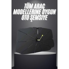 Renas Store Yeni Nesil Tüm Araç Modellerine Uygun Oto Şemsiye Katlanabilir Uv Işınlarına Karşı
