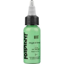 Valor Mint Radiant Dövme Boyası 30ML – Açık Nane Yeşili Profesyonel Tattoo Ink