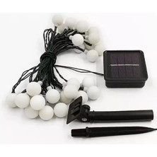 TeknoKapsül Solar 5m 28 LED Top Rgb Siyah Kablolu