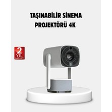 Meks Hd 720P Projeksiyon Cihazı – Geniş Ekran 10.000 Saat Ampul Ömrü Ev Sineması D - HEP-1755-585