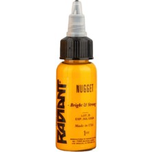Valor Nugget Radiant Dövme Boyası 30ML – Altın Sarı Profesyonel Tattoo Ink