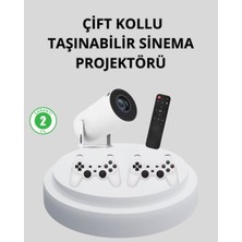 Meks Wi-Fi 6 ve Bluetooth 5.0 Destekli 4K Akıllı Projeksiyon Cihazı - HEP-1755-5171