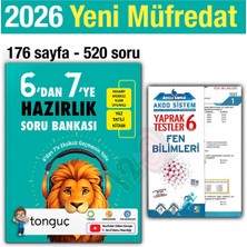 Tonguç Akademi 6'dan 7'ye Hazırlık Kitabı 2026 Yaz Tatili 6. Sınıf Fen Bilimleri Yaprak Test